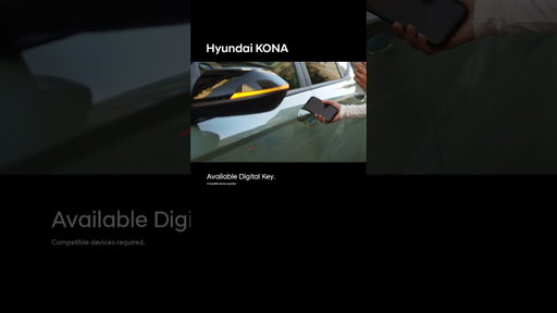 With Digital Key and wireless charging, the KONA makes everyday tech simple.​