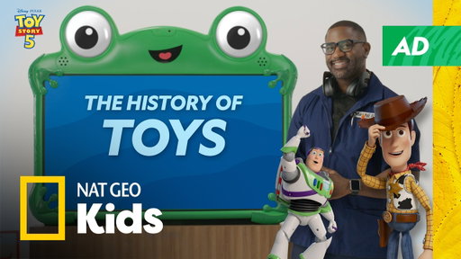AD | Toy Story 5: The History of Toys 🤠 | Trivia & Fun Facts | Nat Geo Kids