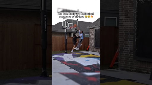 The Best Backyard Basketball Sequence EVER 🔥😭🤣