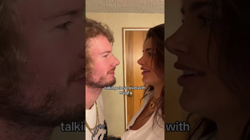 Talking at eye level with my gf