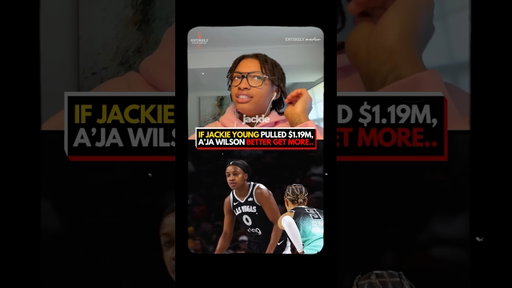 Jackie Young’s agent is ELITE but bro…