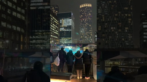 Canary Wharf Winter Lights Festival- 20-31 January from 5pm #canarywharf #winterlights #london