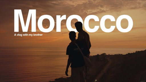 I Took My Little Brother to Morocco.