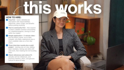 How I hire for my business (after making every mistake in the book) | our full hiring process