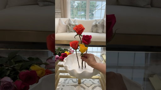 Sometimes less is more 💕#shorts #amazonfinds #flowerarrangement #home