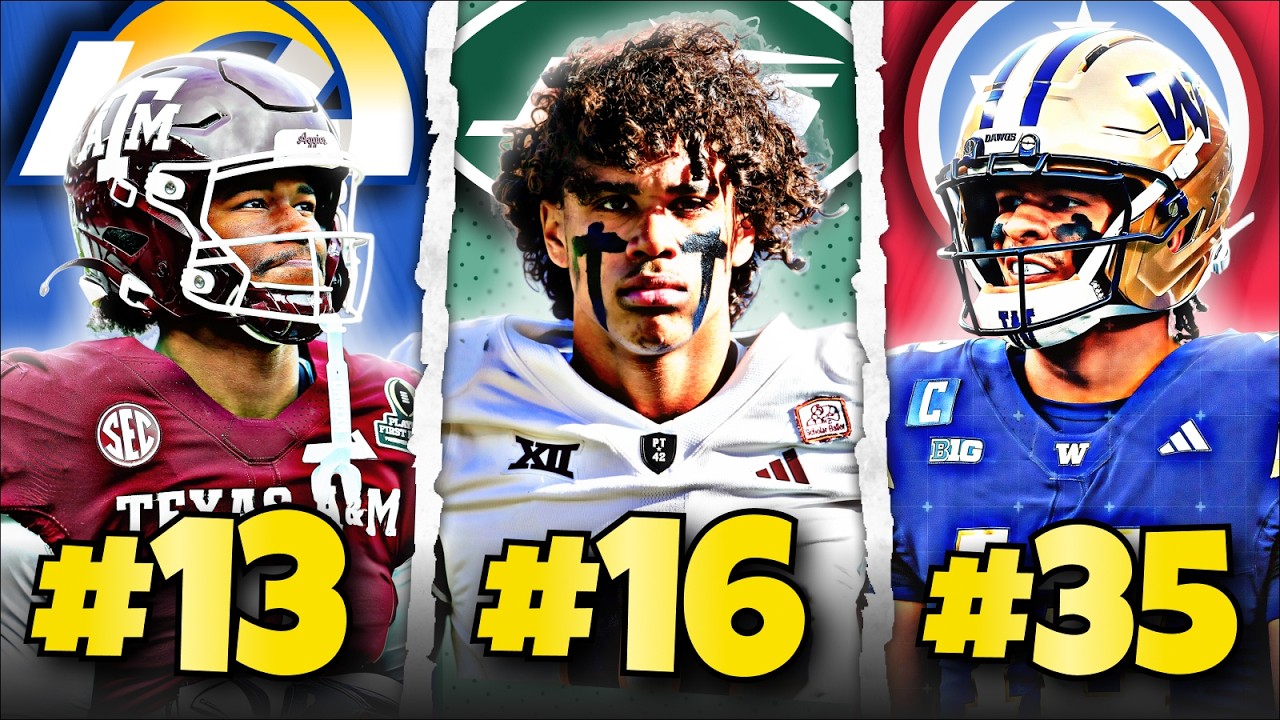 Newest Two Round 2026 NFL Mock Draft