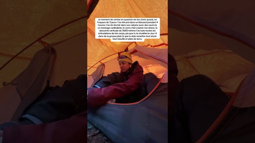 J’aurais pu être entrain de boire des cocktails sur une terrasse mettons