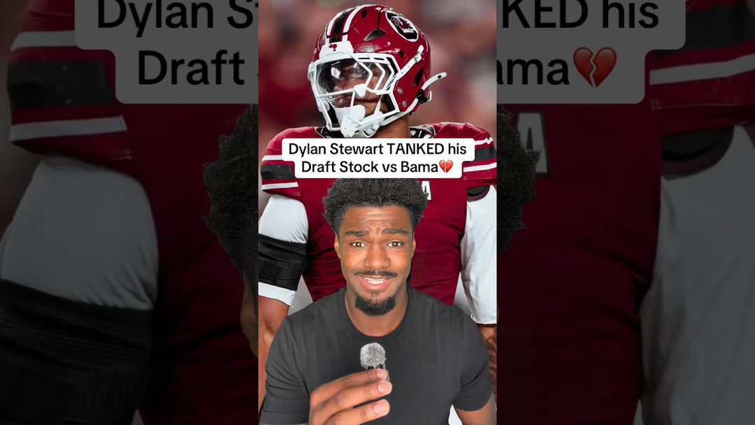 Dylan Stewart’s Draft Stock is TUMBLING💔 #football #collegefootball  #dylanstewart #alabama