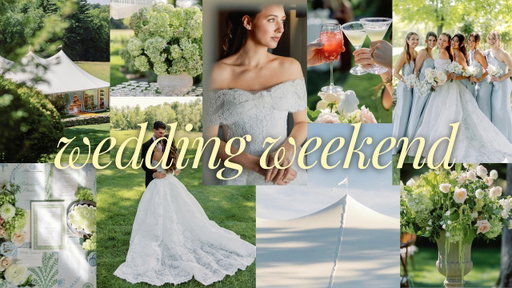 our wedding vlog!! venue tour, getting ready, the whole weekend!