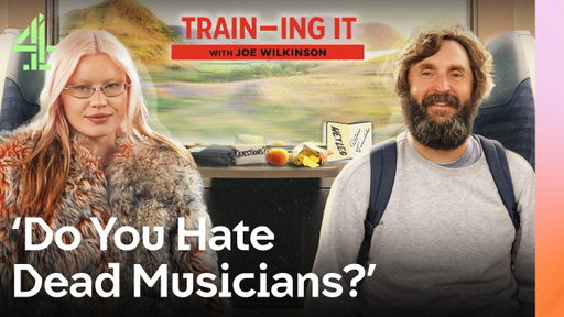 Joe Wilkinson’s HIGH SPEED Interview with Wet Leg’s Rhian Teasdale | Train-ing It | Channel 4