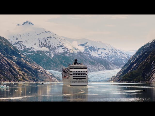 Alaska Cruise from Seattle on MSC Poesia (Drone Shots) | MSC Cruises