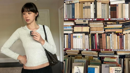 vlog: spring in Budapest, reading Hungarian literature