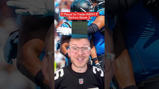 Sell HIGH before Week 2 #fantasyfootball