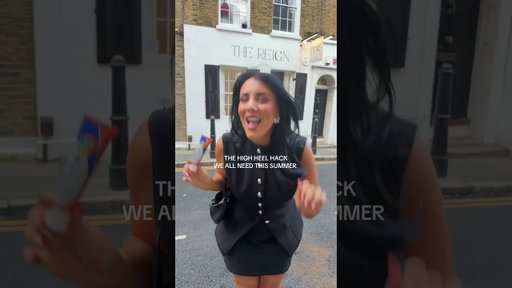 The heel trick we all needed!!! #girlhack