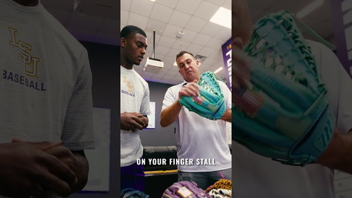 Glove Day With The LSU Tigers.