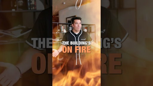 Kolin reveals the 5 things he would save if the office was on fire. #FlyAmalfi #OfficeDrama #Fire