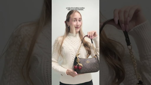 Why your first big girl purchase should be The Teri Shoulder Bag from Coach Outlet 🤎