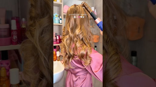 goddess hair blowout 🫧🩰🎀🪽 #haircare #haircareroutine #hairstyle #hairtutorial #blowout