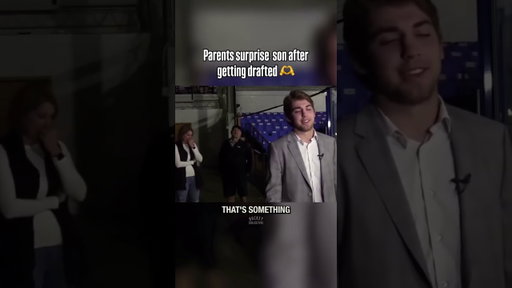 Calgary Flames NHL Draftee Surprise: Jake Boltmann's Parents Show Up Unannounced to surprise him!