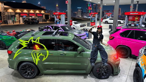 I TOOK MY 1000HP TRACKHAWK TO A CAR MEET