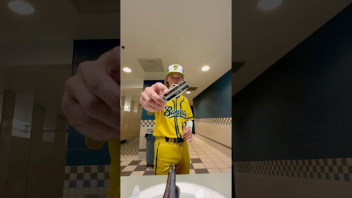 My FASTEST Eyeblack Tutorial 👀 #eyeblack #daltonmauldin #baseball #baseballplayer #savannahbananas