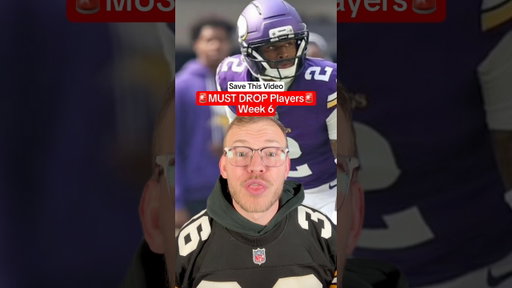 📉DROP these players before week 6 #fantasyfootball