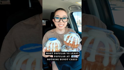 Most Popular vs Least Popular at Nothing Bundt Cakes? @NothingBundtCakes