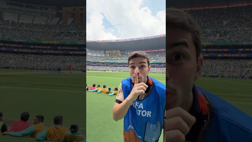 É  possível Assistir um Jogo da Copa dentro do Campo? #ad