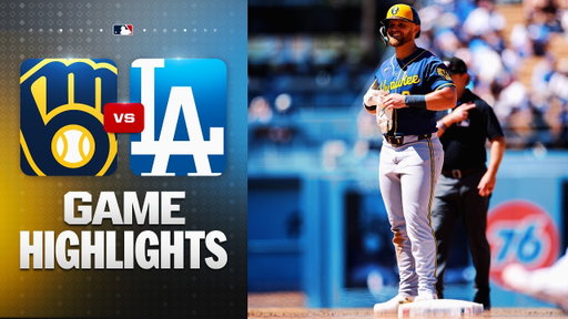 Brewers vs. Dodgers Game Highlights (8/16/26) | MLB Highlights