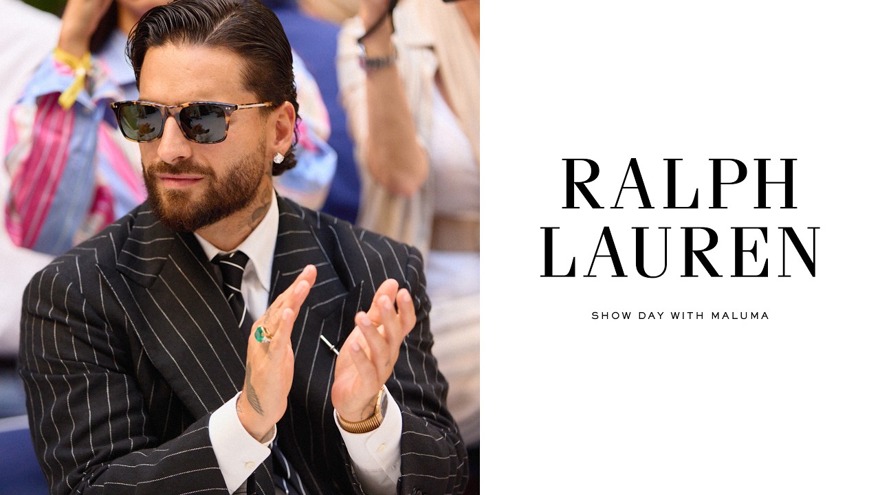 RALPH LAUREN | Spring 2027 Purple Label and Polo Ralph Lauren | Moments Before the Show with Maluma