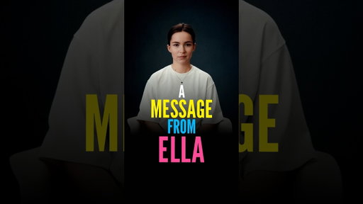 A Message From Ella: A Digital Caution