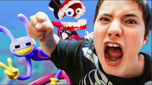 Kid Thinks The Amazing Digital Circus is Real