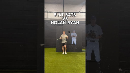 5 At Bats Vs Nolan Ryan | 100 MPH