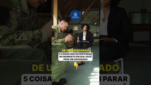 🛑 5 coisas que DEVEM parar na hora que você pede um advogado!