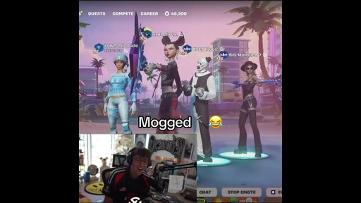 Mogged ⛏️😂