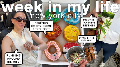 WEEK IN MY LIFE in the CITY! what a week in new york city in my 20's looks like finding balance!
