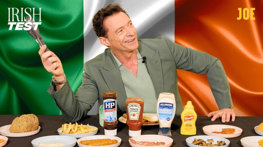 Hugh Jackman Takes On The Irish Test | Making an Irish breakfast, bashing Ryan Reynolds & more