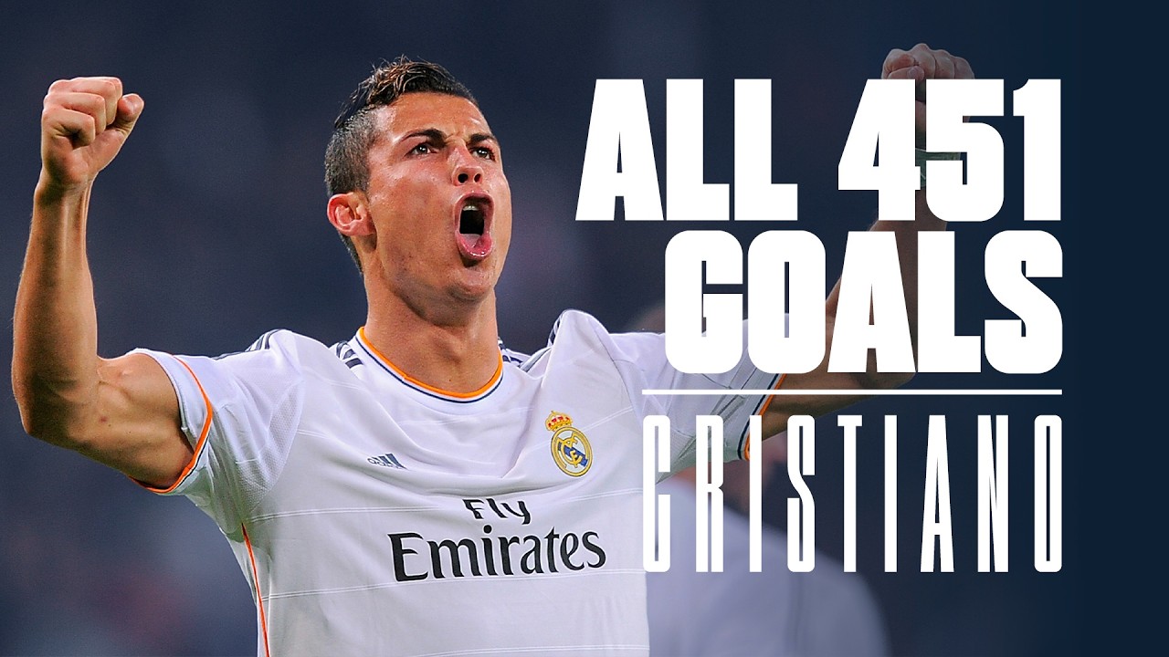 CRISTIANO RONALDO: ALL 451 GOALS FOR REAL MADRID (2009-2018)