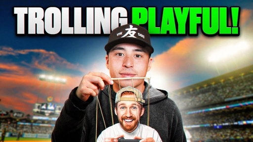 I Hired The World's Best Player To Troll Playful 😭