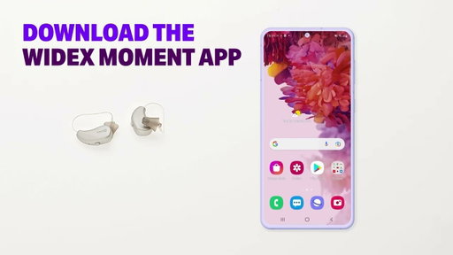 How to connect Widex hearing aids to Android phone