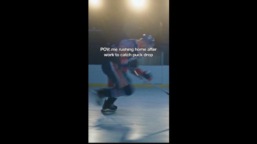 NHL is back tonight. We’re moving at JetSpeed to make puck drop 🚀 #reels