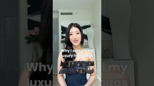 Why I sold all my designer handbags 👜
