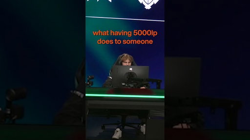 what having 5000 LP does to someone... #leagueoflegends #leagueoflegendsclips #lolesports