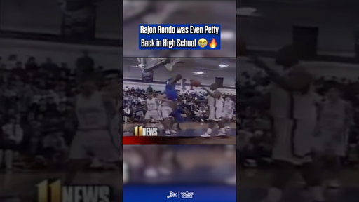 Rajon Rondo was even petty back at Eastern 😭 Officially 4 Days til it’s all for real ✍️