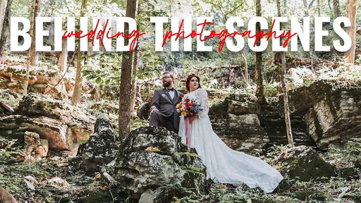 Wedding Photography Behind the Scenes at a Forest Wedding