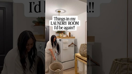 How I Keep My Laundry Room Organized!! 😍 #homedecor #organization #springcleaning