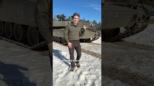 Driving the M1 Abrams Tank