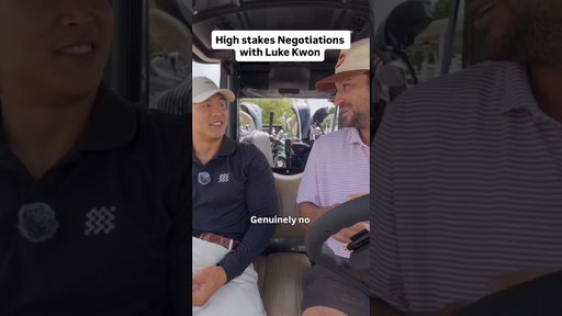 1st Tee Negotiations with Luke Kwon!
