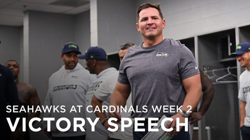 Head Coach Mike Macdonald's Victory Speech Following The Win vs. The Cardinals | Seattle Seahawks