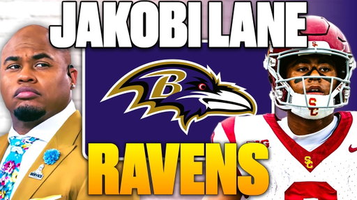 Jakobi Lane is a Raven! 🐦‍⬛🚨  Steve Smith Breaks Down Pick 80